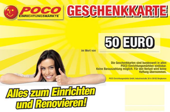 Verkaufsoffener Sonntag - POCO-Gewinnspiel - Februar 2016