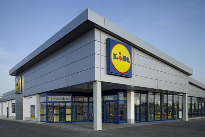 Lidl ist Deutschlands beliebtester Discounter 2016 - Frontansicht einer Lidl-Filiale