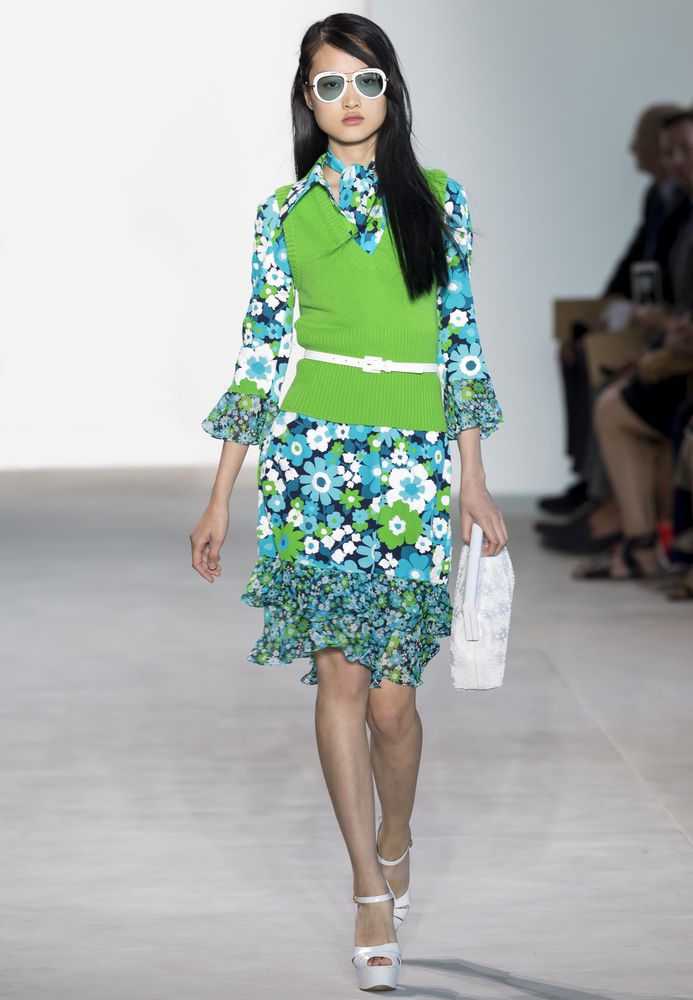 Mode News: Trendfarben für Frühling/Sommer 2017 - Greenery - Michael Kors Fashion Week New York